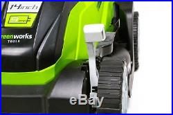Greenworks Corded Electric 9 Amp 14-Inch Lawn Mower MO09B01