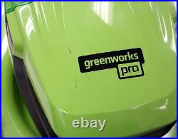 Greenworks LMB455 80V 21 Cordless Self-Propelled Mower with 2ah & 4ah Batteries