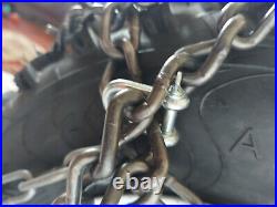 Grizzlar GTN-716 ATV Net Diamond Studded Tire Chains 27x11-12 25x12-12 26x11-12