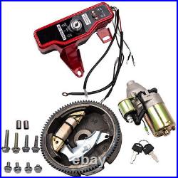 Gx160 Gx200 Electric Start Kit Starter Motor for Honda Flywheel Switch P St18+
