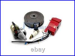 Gx340 Gx390 Electric Start Kit Starter Motor Flywheel Switch H St19+