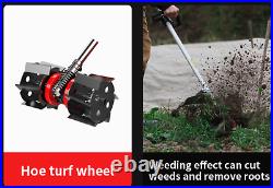 Gx50 brush cutter 8 in 1 weed eater lawn mower 4 strokes pole trimmer rototiller
