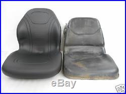 High Back Black Seat For John Deere 755, 855 & 955 Compact Tractor #dg