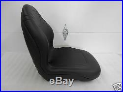 High Back Black Seat For John Deere 755, 855 & 955 Compact Tractor #dg