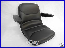 High Back Black Seat For Walker Zero Turn Mowers With Flip Up Arm Rests Ztr #ze