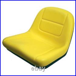High Back Fits John Deere Mower Seat L100 L110 L120 L130 G110 L105 L107 L118 135