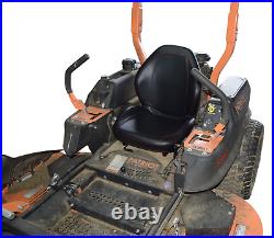 High Back Lawn Mower Seat with Slides Black Cub Cadet, Dixie Chopper, Dixon