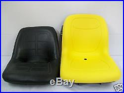 High Back Yellow Seat Fits 650,750,850,950, & 1050 John Deere Compact Tractor #ek