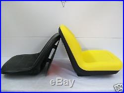 High Back Yellow Seat Fits 650,750,850,950, & 1050 John Deere Compact Tractor #ek