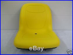 High Back Yellow Seat Fits 650,750,850,950, & 1050 John Deere Compact Tractor #ek