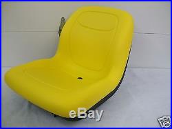 High Back Yellow Seat Fits 650,750,850,950, & 1050 John Deere Compact Tractor #ek