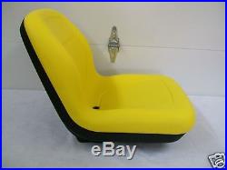 High Back Yellow Seat Fits 650,750,850,950, & 1050 John Deere Compact Tractor #ek