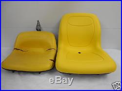 High Back Yellow Seat, John Deere Gt242, Gt262, Lx188, Lx186, Lx178, Lawn Mower Jd #na