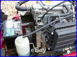 Honda 5518 5518-A4 Tractor with shaft drive snow blower, belly mower, snow blade