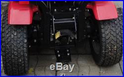 Honda 5518 Tractor 4 Wheel Steering 4wd With Curtis Cab & Snow Blower Low Hours