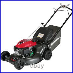 Honda HRN Walk-Behind Self-Propelled Lawn Mower with Twin Blade System and