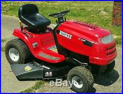 Huskee LT4200 Riding Lawn Mower 18.0 Horsepower Briggs and Stratton Intek engine