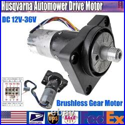 Husqvarna DC 12V-36V Brushless Gear Motor Drive Wheel Motor for Robot Lawn Mower