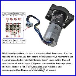 Husqvarna DC 12V-36V Brushless Gear Motor Drive Wheel Motor for Robot Lawn Mower