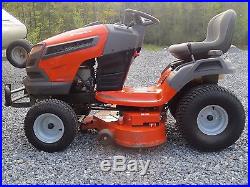 Husqvarna YHT-22V42LS Riding Mower 22HP Briggs & Stratton 42 Deck -125 Hrs