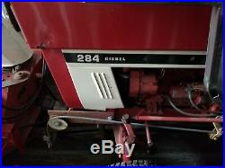 International 284 IH Diesel SNOW BLOWER Belly Mower Low Hour Tractor 2