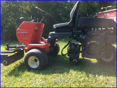 JACOBSEN GKIV GREENS MOWER WITH SPEED ROLLERS GOLF COURSE TURF FAIRWAY