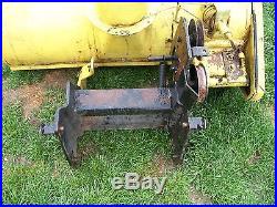 JOHN DEERE 110, 212, 214 SNOW BLOWER ATTACHMENT for LAWN TRACTOR / RIDING MOWER