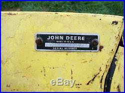 JOHN DEERE 110, 212, 214 SNOW BLOWER ATTACHMENT for LAWN TRACTOR / RIDING MOWER