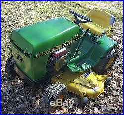 JOHN DEERE 116 TRACTOR LAWN GRASS GARDEN MOWER