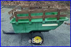 John Deere 17p Dump Trailer For Your Lawn Mower Tractor