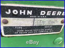 JOHN DEERE 1967 112 With39 MOWER DECK