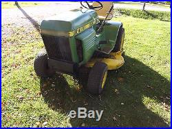 JOHN DEERE 212 16 HP LAWN TRACTOR RIDING MOWER WITH MOWING DECK