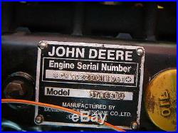 JOHN DEERE 332 Diesel tractor with 46 mower deck