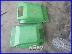 JOHN DEERE 400 TRACTOR WITH TILLER BLADE PLOW DECK KOHLER ENGINE