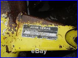John Deere 420 430 L&g Tractor 60 Mower Deck With Gearbox & Drive Shaft