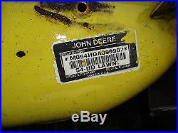 John Deere 425 445 455 Garden Tractor 54 Mower Deck With Gearbox & Shaft Good