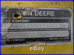 John Deere 425,445,455 Lawn & Garden Tractor 48 Mulching Mower Deck