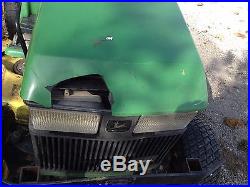 John Deere 455 Diesel Lawn Garden Tractor W 54 Mowing Deck