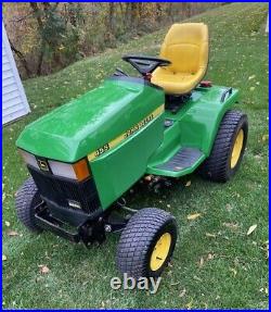 JOHN DEERE 455 TRACTOR, Diesel, 3 Cyl 22 HP, Near PGH Airport, LOCAL PICKUP ONLY