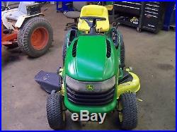 John Deere L120 Lawn Tractor 22hp V Twin Briggs 48''cut Hydro Tranny