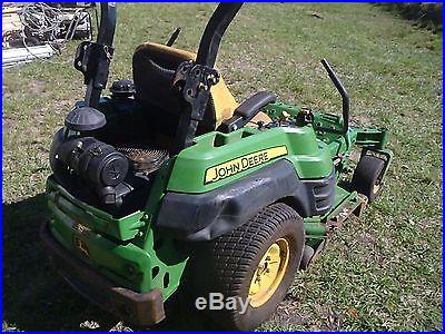 JOHN DEERE Z810A ZERO TURN MOWER WITH A 48 INCH MOWING DECK