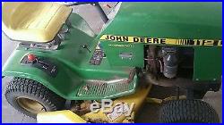 John Deere 112 L Riding lawn mower. Just tuned up