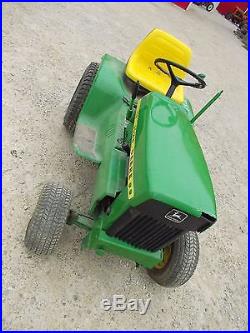 John Deere 112 lawn tractor runs & drives great Kohler engine motor