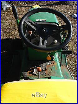 John Deere 212 Lawn and Garden Tractor with Snowblower Attachment