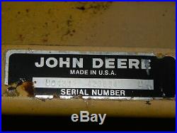 John Deere 214 Garden Tractor (42) Snow Blade Attachment-USED