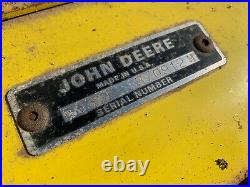 John Deere 300 Garden Tractor & 33 Tiller With Extensions