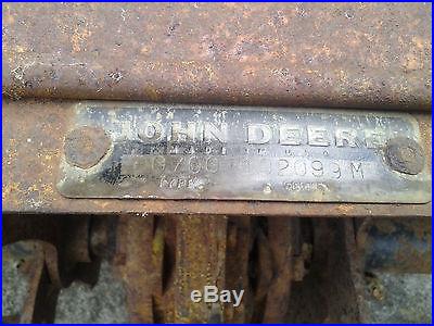 John Deere #30 tiller, 12 inch extention, hitch, slot pins, mule & lift link