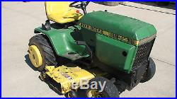 John Deere 314 Hydrostatic Tractor withmower deck and Snow Plow