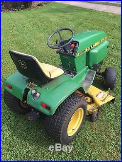 John Deere 314 Lawn Mower With46 Deck And Hydro Transmission