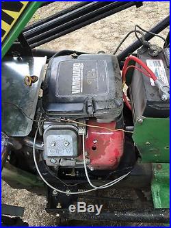 John Deere 317 Garden Tractor with Loader, Tiller and Cutting Deck
